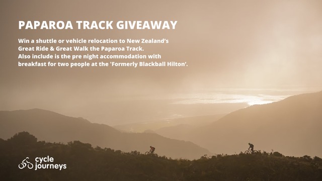 Cycle Journeys Win A Paparoa Track Giveaway