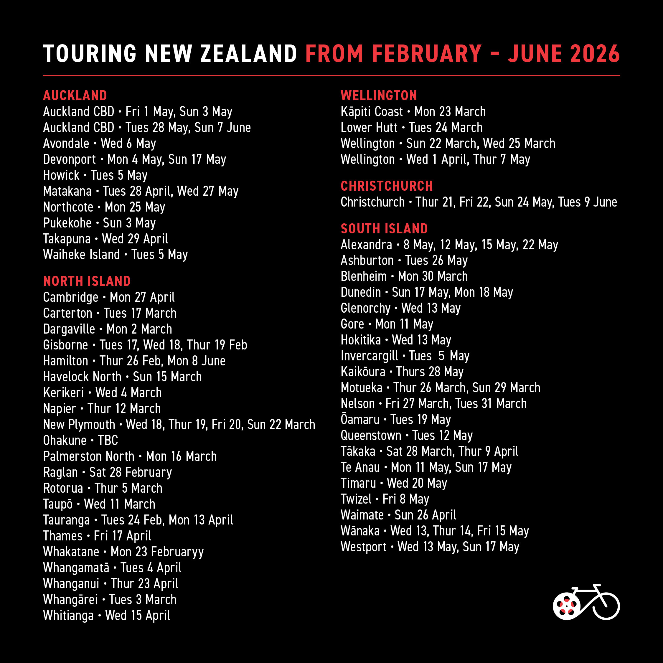 BBFN-2026-Square-Post-All-Dates-150dpi-new The Big Bike Film Night 2026 NZ Tour